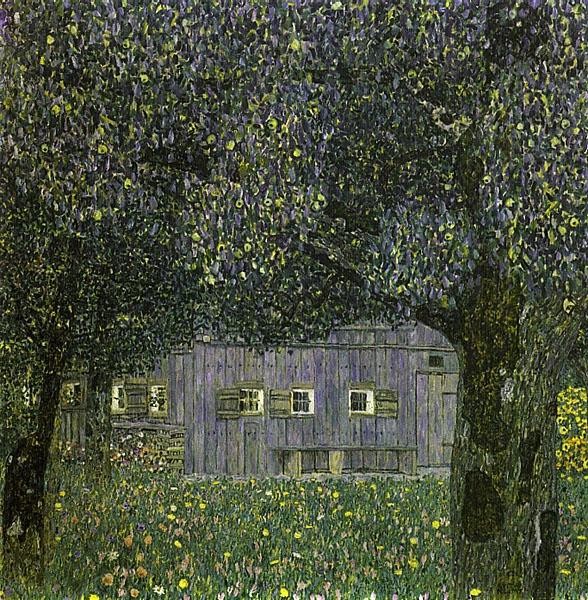 Gustav Klimt Farmhouse in Upper Austria